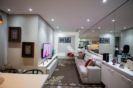 Sala de apartamento à venda com 2 quartos, 54m² em Vila Santana, São Paulo