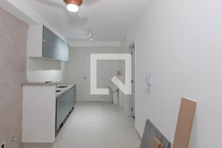 Sala/Cozinha de apartamento para alugar com 1 quarto, 28m² em Jardim Caravelas, São Paulo