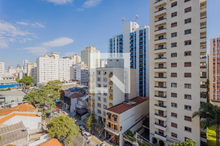 Vista da Varanda de kitnet/studio para alugar com 1 quarto, 34m² em Pinheiros, São Paulo