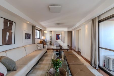 Sala de apartamento à venda com 4 quartos, 360m² em Vila Andrade, São Paulo