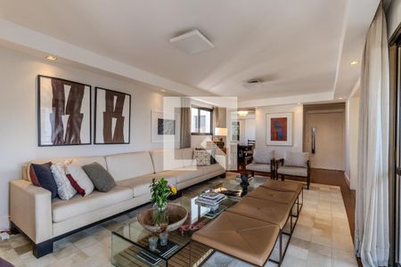 Sala de apartamento à venda com 4 quartos, 360m² em Vila Andrade, São Paulo