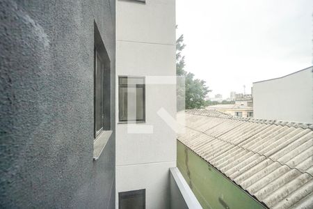 Vista do quarto de kitnet/studio para alugar com 1 quarto, 18m² em Cidade Mãe do Céu, São Paulo
