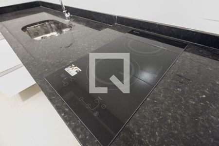 Cozinha de kitnet/studio para alugar com 1 quarto, 24m² em Cidade Mãe do Céu, São Paulo