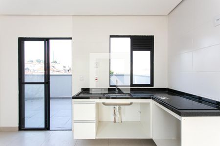 Cozinha de apartamento para alugar com 1 quarto, 49m² em Cidade Mãe do Céu, São Paulo