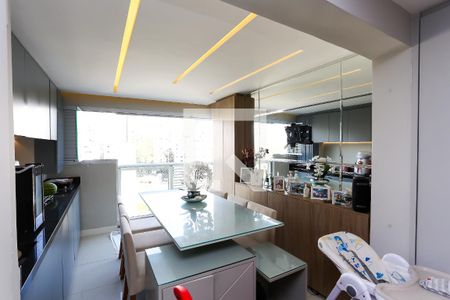 Sala /cozinha de apartamento para alugar com 2 quartos, 59m² em Panamby, São Paulo