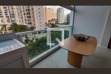 Apartamento à venda com 80m², 1 quarto e 1 vagaVaranda