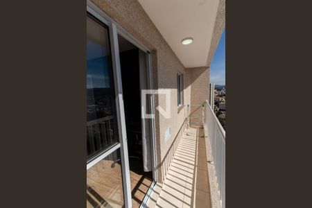 Varanda da Sala de apartamento à venda com 1 quarto, 29m² em Parque Vitoria, São Paulo