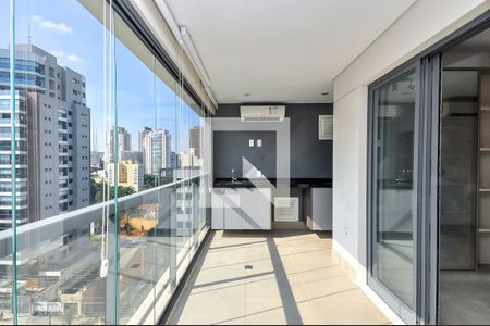 Varanda da Sala de apartamento para alugar com 2 quartos, 72m² em Pinheiros, São Paulo