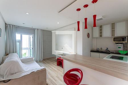 Sala de apartamento à venda com 1 quarto, 38m² em Camboinhas, Niterói