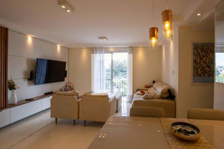 Sala de apartamento para alugar com 2 quartos, 72m² em Taboão, Diadema