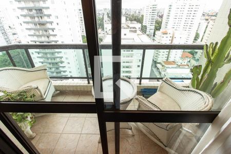 Varanda da Sala de apartamento para alugar com 5 quartos, 145m² em Ipiranga, São Paulo