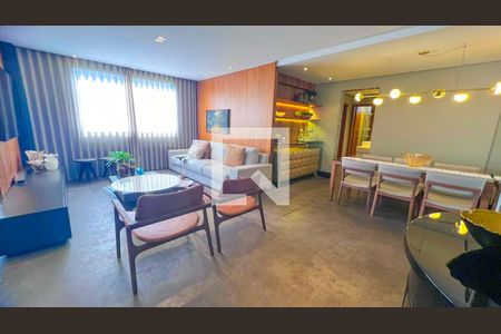 Sala de apartamento à venda com 4 quartos, 147m² em Palmares, Belo Horizonte