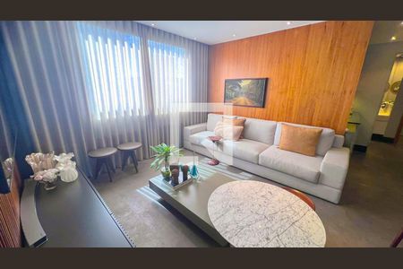 Sala de apartamento à venda com 4 quartos, 147m² em Palmares, Belo Horizonte