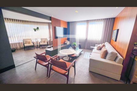 Sala de apartamento à venda com 4 quartos, 147m² em Palmares, Belo Horizonte