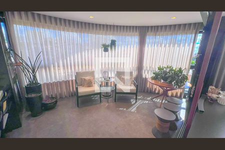 Sala de apartamento à venda com 4 quartos, 147m² em Palmares, Belo Horizonte