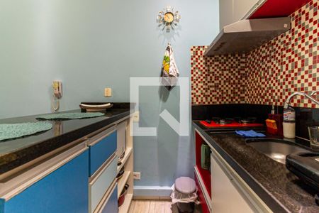 Cozinha de apartamento para alugar com 1 quarto, 31m² em Campos Elíseos, São Paulo