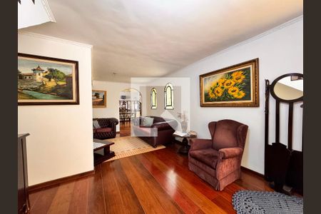 Sala de casa à venda com 3 quartos, 224m² em Vila Camilopolis, Santo André