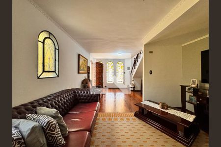 Sala de casa à venda com 3 quartos, 224m² em Vila Camilopolis, Santo André