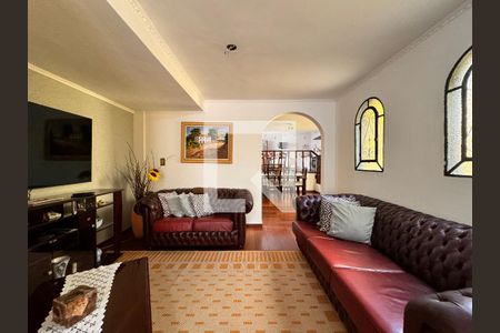 Sala de casa à venda com 3 quartos, 224m² em Vila Camilopolis, Santo André