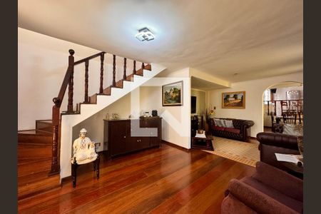 Sala de casa à venda com 3 quartos, 224m² em Vila Camilopolis, Santo André