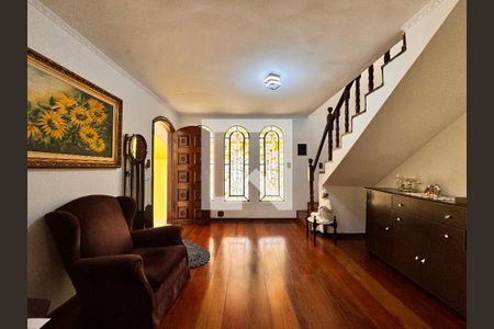 Sala de casa à venda com 3 quartos, 224m² em Vila Camilopolis, Santo André