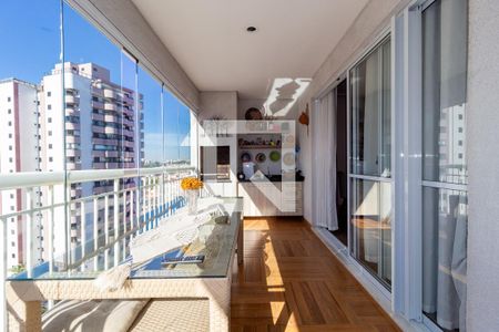 Varanda de apartamento à venda com 3 quartos, 112m² em Vila Regente Feijó, São Paulo