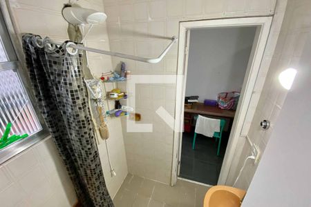 Banheiro de kitnet/studio à venda com 1 quarto, 20m² em Lapa, Rio de Janeiro