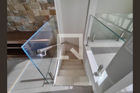 Escada da cobertura de apartamento à venda com 1 quarto, 209m² em Brooklin, São Paulo