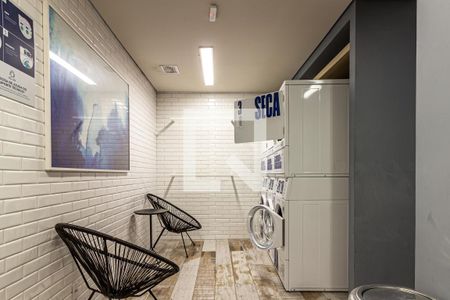 Studio para alugar com 25m², 1 quarto e sem vagaLavanderia