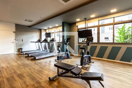 Studio para alugar com 25m², 1 quarto e sem vagaAcademia