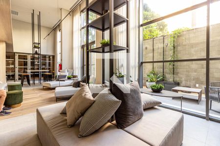 Studio para alugar com 25m², 1 quarto e sem vagaÁrea comum - Salão de festas