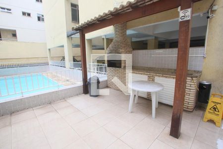 Área comum - Churrasqueira de apartamento para alugar com 3 quartos, 67m² em Pechincha, Rio de Janeiro