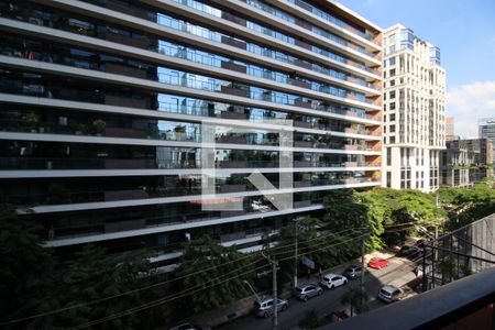 Vista de kitnet/studio para alugar com 1 quarto, 34m² em Vila Olímpia, São Paulo