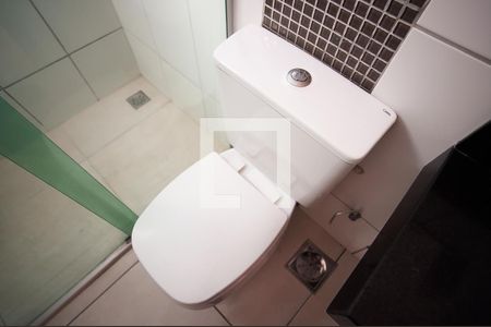 Banheiro Social de apartamento para alugar com 3 quartos, 90m² em Heliópolis, Belo Horizonte