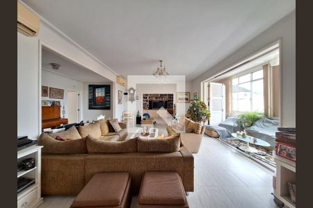 Sala  de apartamento à venda com 4 quartos, 361m² em Flamengo, Rio de Janeiro