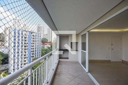 Varanda de apartamento para alugar com 3 quartos, 124m² em Jardim Ampliacao, São Paulo