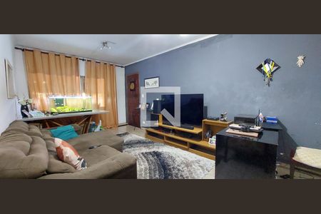 Sala de casa à venda com 3 quartos, 147m² em Vila Guiomar, Santo André