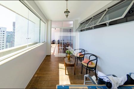 Varanda de apartamento para alugar com 5 quartos, 350m² em Serra, Belo Horizonte