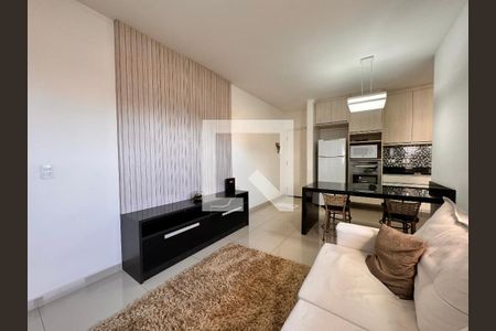 Sala de apartamento para alugar com 2 quartos, 61m² em Paraíso, Santo André
