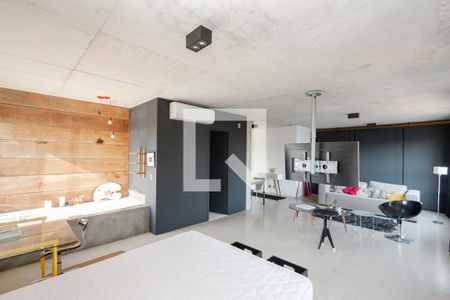 Sala/Quarto de apartamento para alugar com 1 quarto, 70m² em Campo Belo, São Paulo