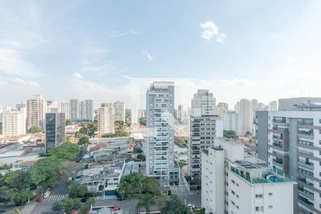 Vista da Sala de apartamento para alugar com 1 quarto, 70m² em Campo Belo, São Paulo