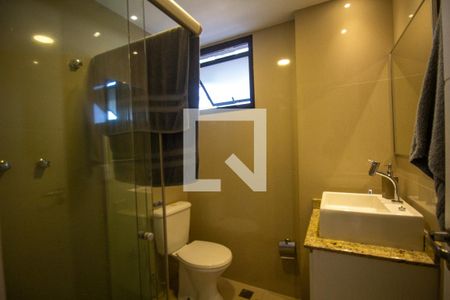 Banheiro da Suíte 1 de apartamento à venda com 3 quartos, 75m² em Recreio dos Bandeirantes, Rio de Janeiro