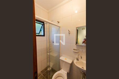 Banheiro de kitnet/studio para alugar com 1 quarto, 20m² em Vila Sao Pedro, Santo André
