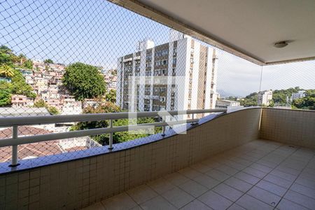 Varanda da Sala de apartamento para alugar com 3 quartos, 200m² em Ingá, Niterói