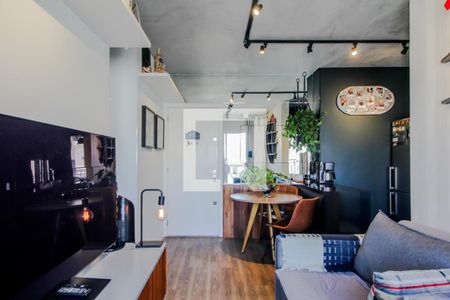 3 Sala de apartamento à venda com 1 quarto, 42m² em Santa Efigênia, São Paulo