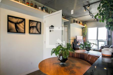 2 Sala de Jantar de apartamento à venda com 1 quarto, 42m² em Santa Efigênia, São Paulo