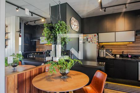 1 Sala de Jantar de apartamento à venda com 1 quarto, 42m² em Santa Efigênia, São Paulo