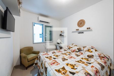 Quarto de apartamento para alugar com 1 quarto, 35m² em Ponta da Praia, Santos