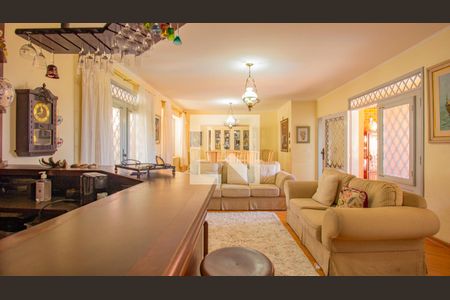 Sala de casa de condomínio para alugar com 4 quartos, 593m² em Jardim Novo Mundo, Jundiaí