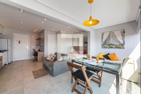 Varanda de apartamento para alugar com 1 quarto, 33m² em Brooklin, São Paulo